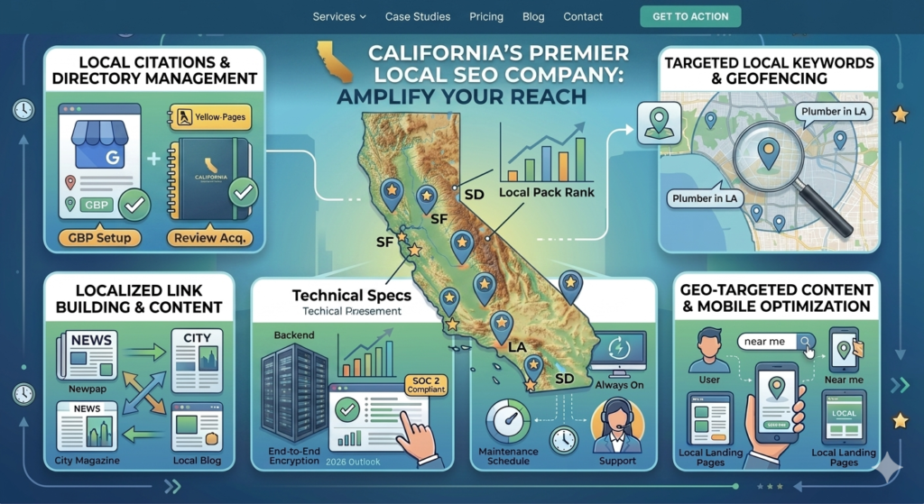 Professional website redesign services in California helping businesses improve SEO, website speed, user experience, and lead generation